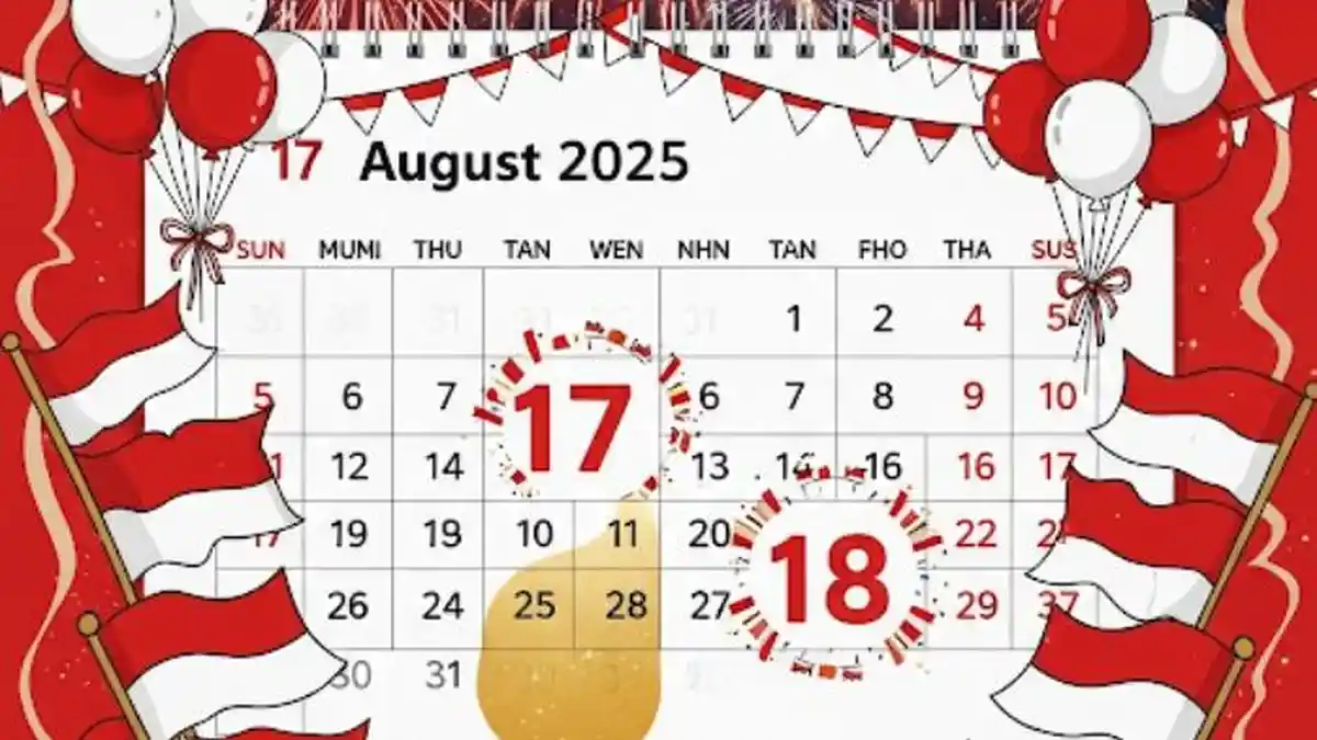 Kabar Gembira! Senin 18 Agustus 2025 Libur Tambahan HUT RI ke-80 Resmi Hadiah dari Negara