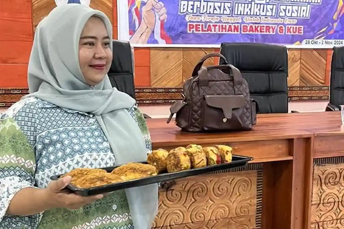 TPBIS Berdayakan Perempuan Toraja Berwirausaha Dengan Pelatihan Membuat Kue Hingga Skincare