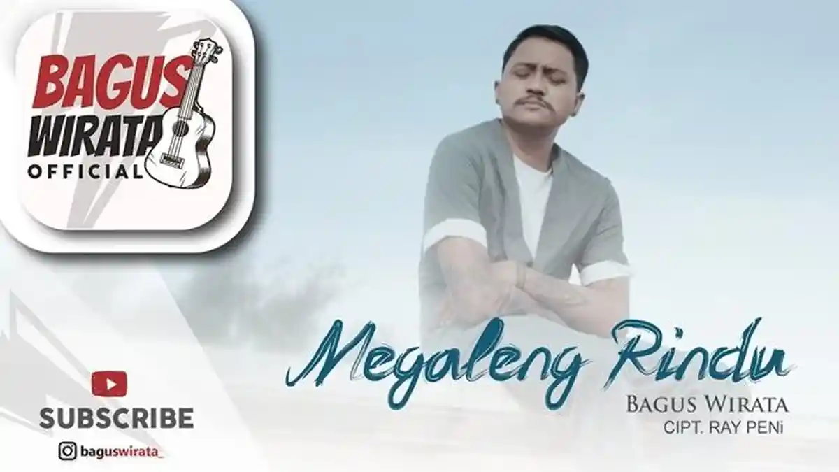 Lirik Lagu Bagus Wirata Megaleng Rindu, Jani Irage Sube Tusing Taen Ketemu