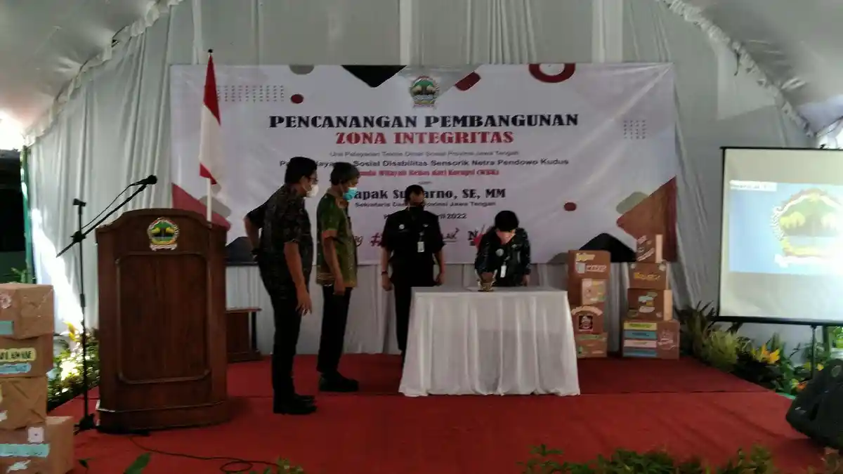 Sekda Jateng Canang‎kan WBK di PPSDSN Pendowo Kudus: Jangan Ada Pemerasan
