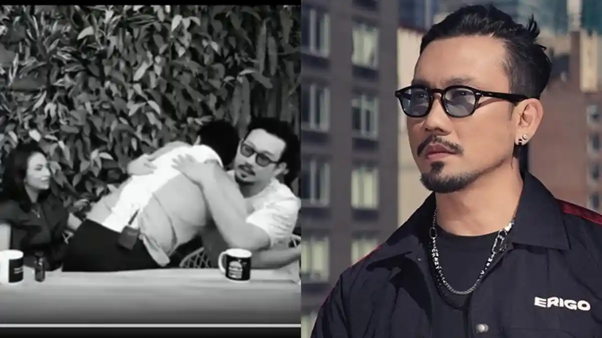 Denny Sumargo Bawa Bunga di Makam Bibi Ardiansyah dan Vanessa Angel, 'Gue Sedih'