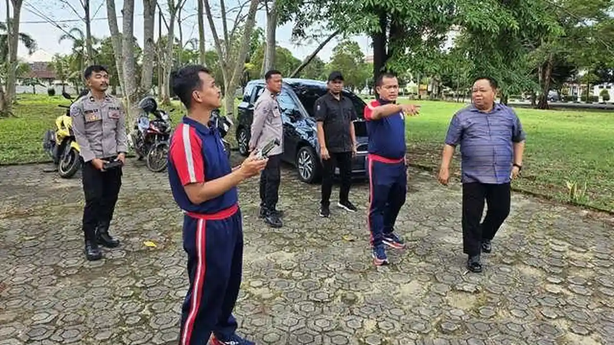 Bakamla Babel dan Pihak Terkait Gelar Latihan Drone Bersama
