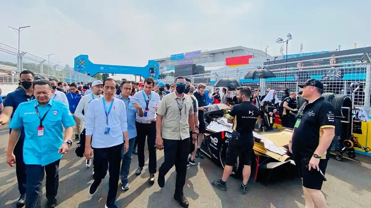 Formula E Jakarta 2022 Telah Selesai Digelar, Presiden Jokowi Minta Pembangunan Sirkuit Diperbanyak