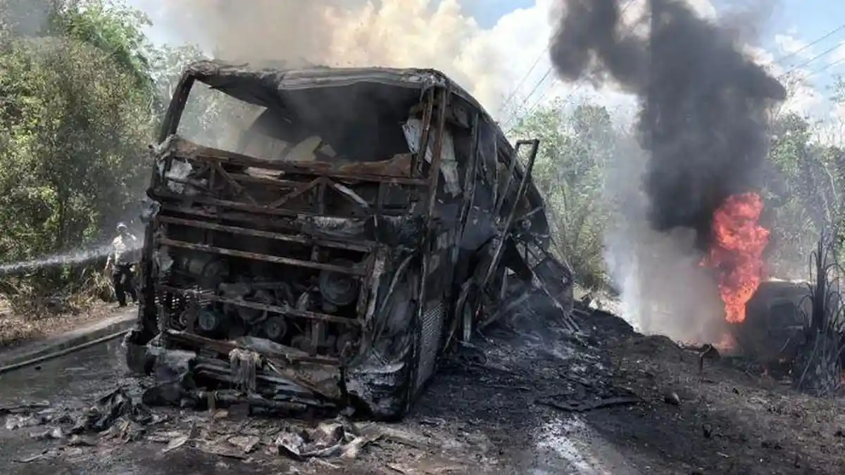 Daftar Lengkap Nama-nama Korban Kecelakaan Bus ALS Vs Truk Tangki di Muratara Sumsel