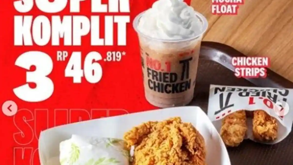 Promo KFC Hari Ini 6 November 2023 Combo Blend Hemat Cuma Rp28 Ribuan Aja