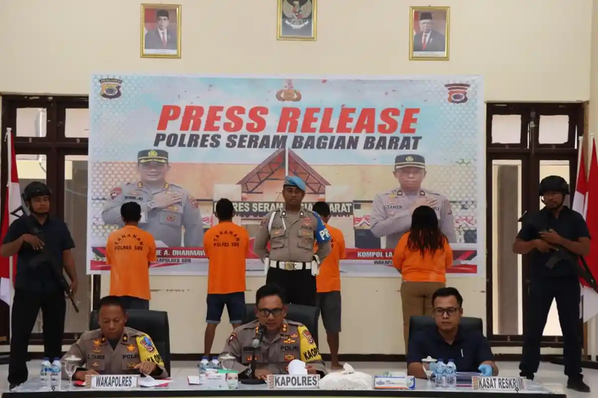 Sindikat Pencurian di Pasar Agropolitan Waimital Terancam Tujuh Tahun Penjara