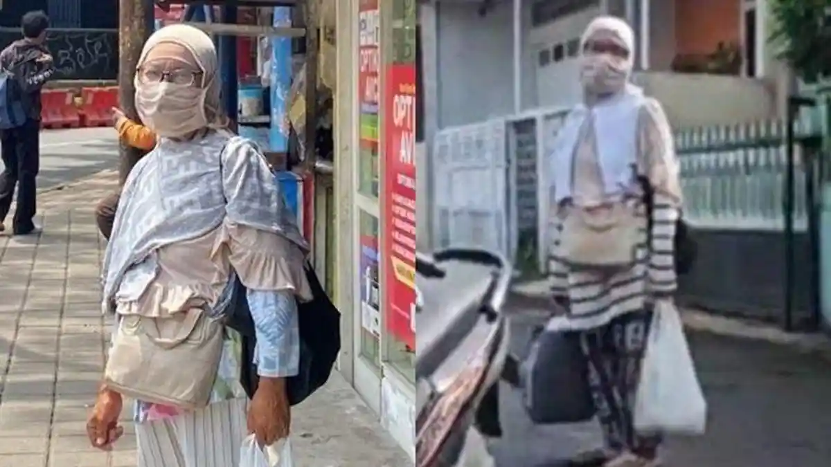 Berulah Lagi, Emak-emak Viral Minta Sedekah Lempari Warga dengan Batu di Bogor, Satpol PP Mengejar