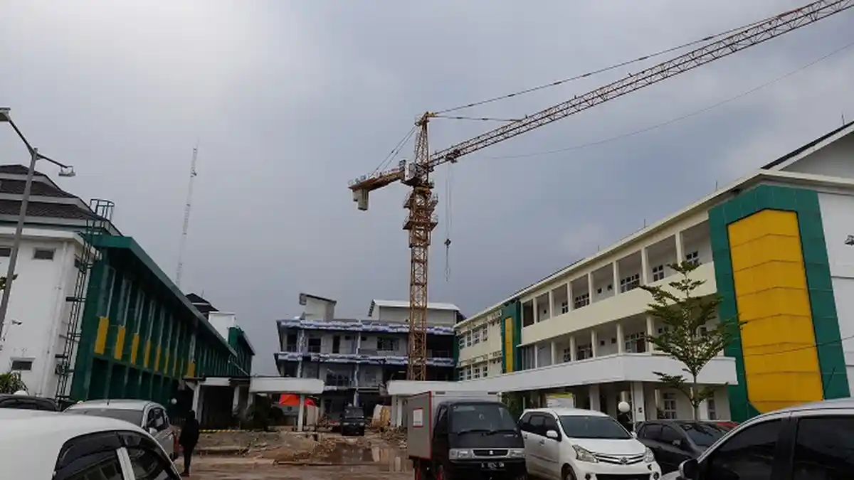 Pemkot Serang Target 15 Hari Gedung Terpadu RSUD Kota Serang Rampung