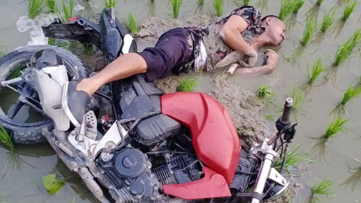 Diduga Tersengat Listrik Saat Naik Motor, Petani di Desa Airputih Meranti Tewas
