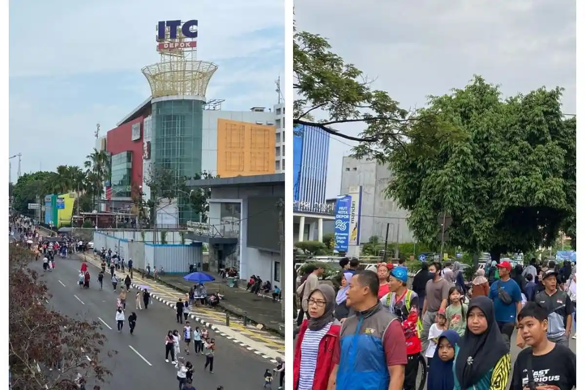 Car Free Day Depok Diperluas, Yuk Simak Lima Larangan CFD dan Lokasi Kantong Parkir