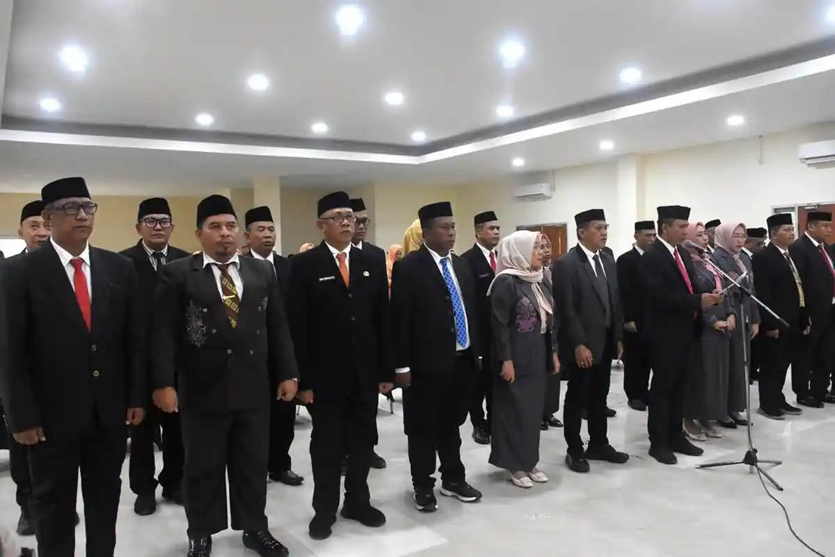Nama-nama Pejabat Eselon II Pemkab Bone Bolango Gorontalo Dilantik Bupati Ismet Mile