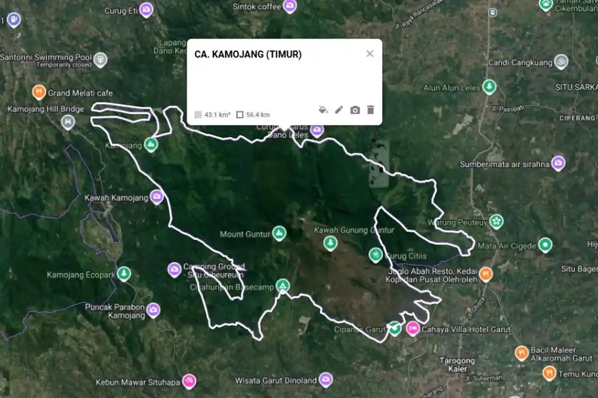 Viral Jalur Pendakian Gunung Guntur via Citiis Berizin, BBKSDA Jabar: Tak Berizin karena Cagar Alam