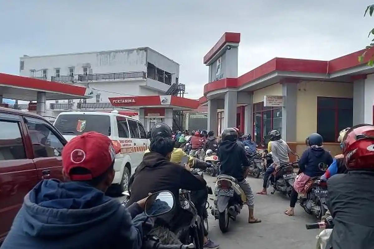 BBM Pertalite di Sejumlah SPBU Kota Palu Kosong, Pertamina: Dalam Pengiriman