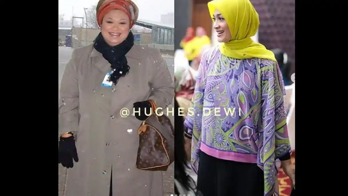 Presenter Dewi Hughes Sukses Turunkan Berat Badan Hingga 90 Kg, Begini Kisah Suksesnya
