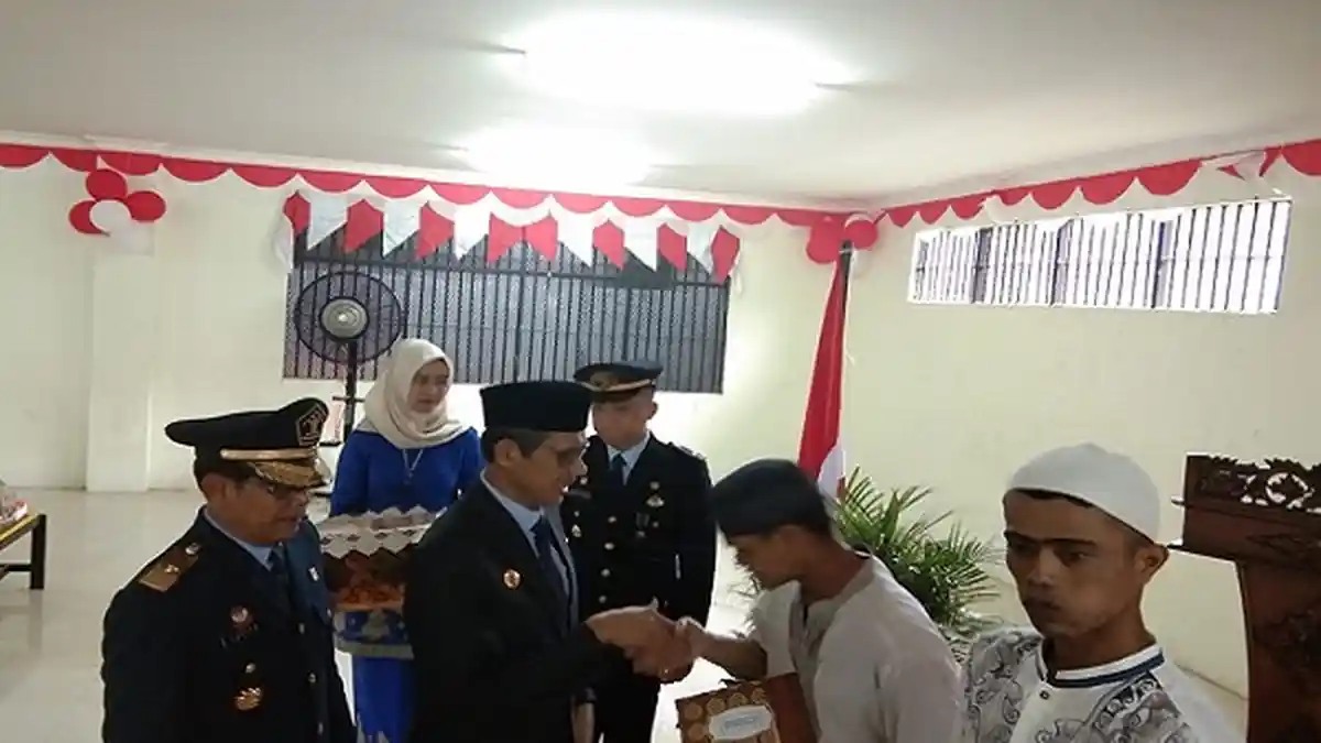 500 Narapidana di Lapas Anak Air, Padang, Sumbar Dapat Remisi Kemerdekaan