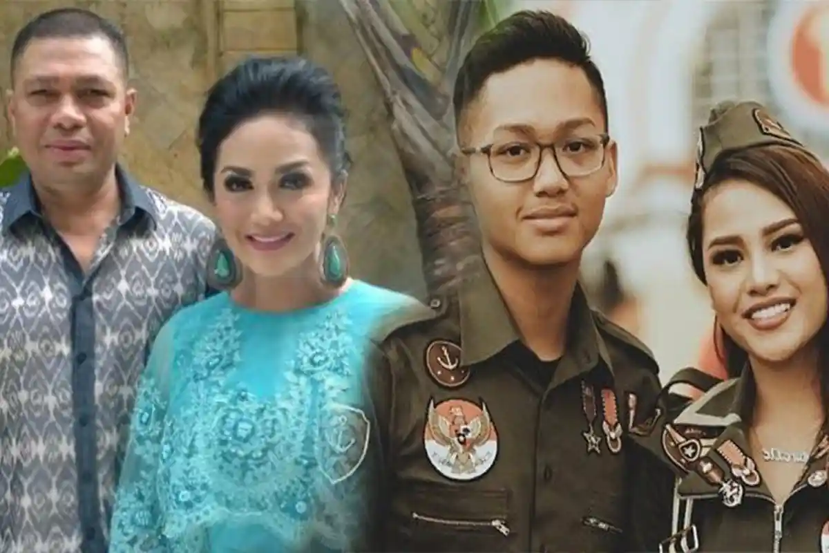 Tepis Isu Hubungan Tak Baik, Krisdayanti Ucap Syukur Bisa Berkumpul Dengan Aurel dan Azriel