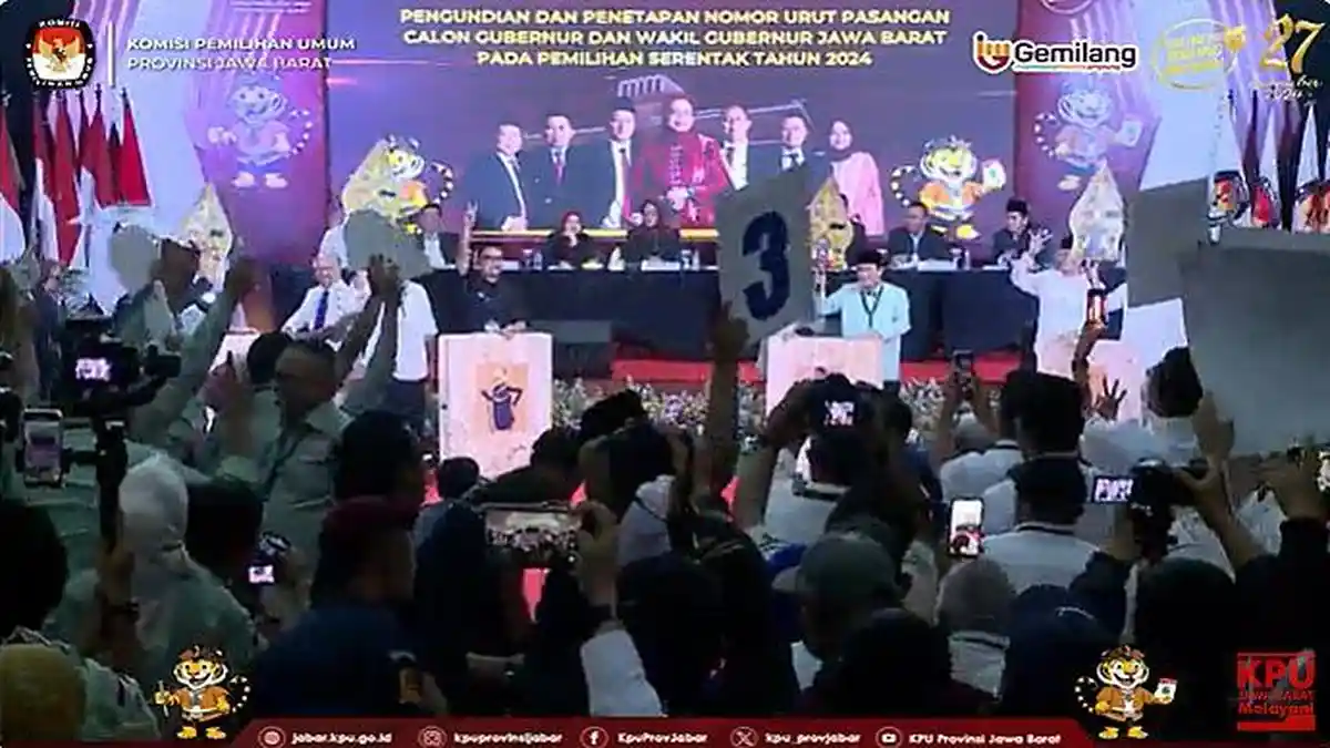 Debat Perdana Pilgub Jabar 2024 Digelar 11 November di Bandung, Berikut Persiapan Para Paslon