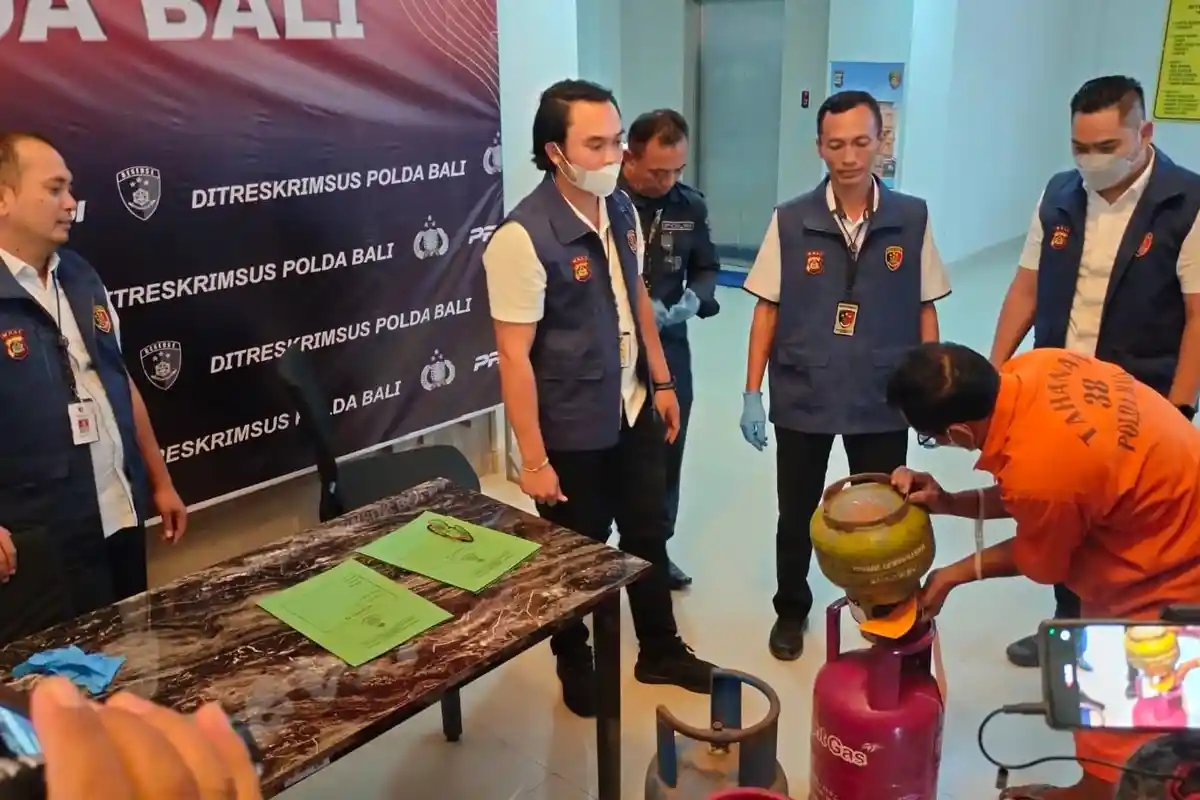 NEKAT Ngoplos LPG 3 Kg, Motif Wayan Rawan karena Ekonomi & Terlilit Utang, Istri Hanya Bisa Menangis