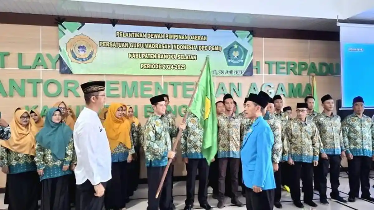 Bentuk Kepengurusan DPD PGMI Bangka Selatan, Pemkab Harap Jadi Motor Penggerak Pendidikan