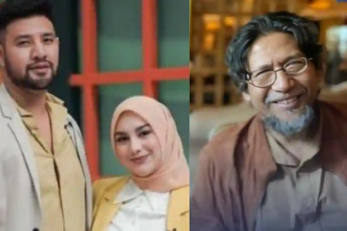 Ammar Zoni Bersyukur Irish Bella Datang ke Pemakanan Ayahnya: Terima Kasih