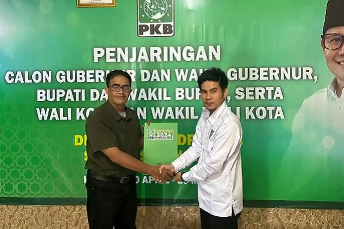 Bahtiar Setor Formulir Bakal Calon Gubernur Sultra ke PKB, Susul Tina, Lukman, Andi Sumangerukka