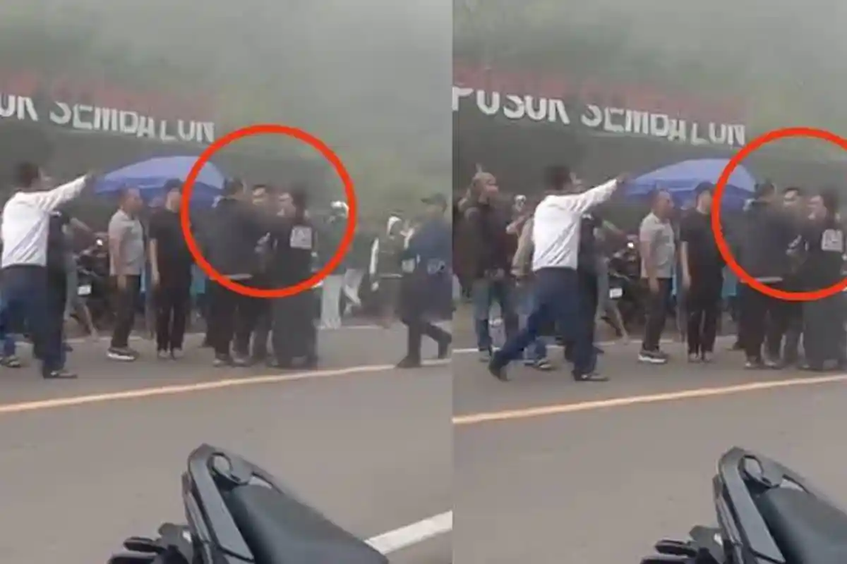 Perkelahain Dua Pria di Pusuk Sembalun yang Dilerai Gubernur NTB Lalau Iqbal Terpengaruh Miras