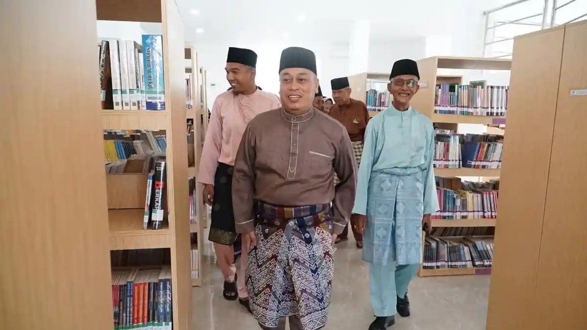 Lingga Punya Gedung Perpustakaan Baru, Wabup Minta Kadis Ikuti Era Digital: Siapkan E-book