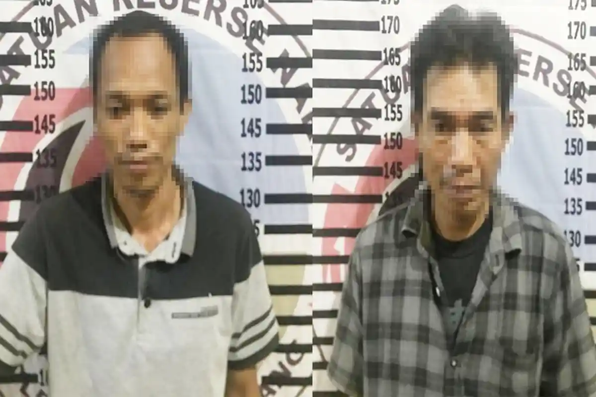 Gerebek Rumah di Menggala, Polres Tulangbawang Ciduk 2 Warga Lampung Tengah karena Simpan Sabu