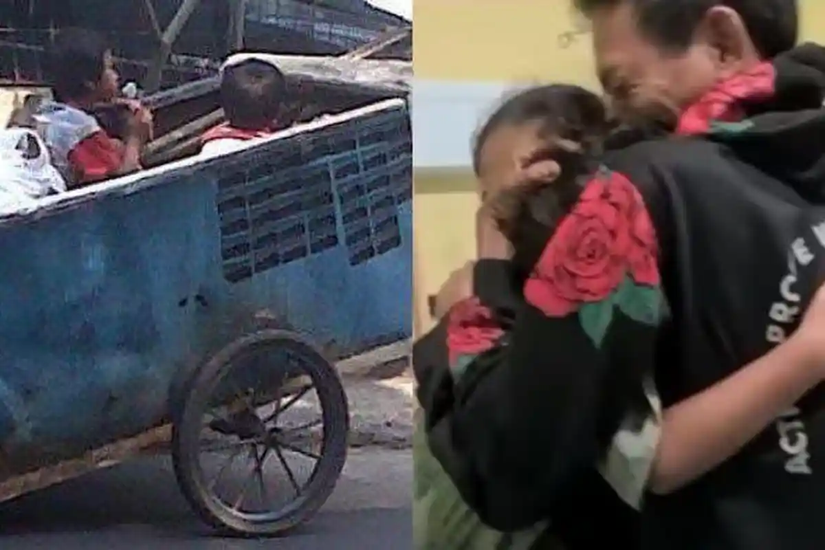 Masih Ingat Penculikan Bocah oleh Manusia Gerobak 1 Bulan Lalu? Kini Diketemukan, Begini Kondisinya