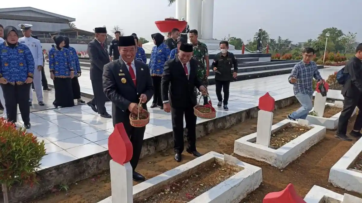 Hari Pahlawan di Bengkulu, Wagub Rosjonsyah Ingatkan Kesatuan NKRI, Hadapi Pemilu 2024