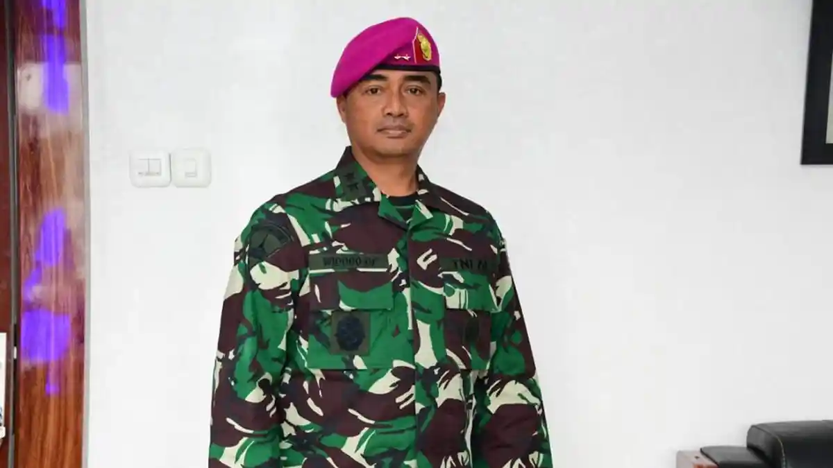 Pasukan Baret Ungu Korps Marinir Kini Dipimpin Mayjen Widodo, ini Profil dan Biodata Lengkapnya