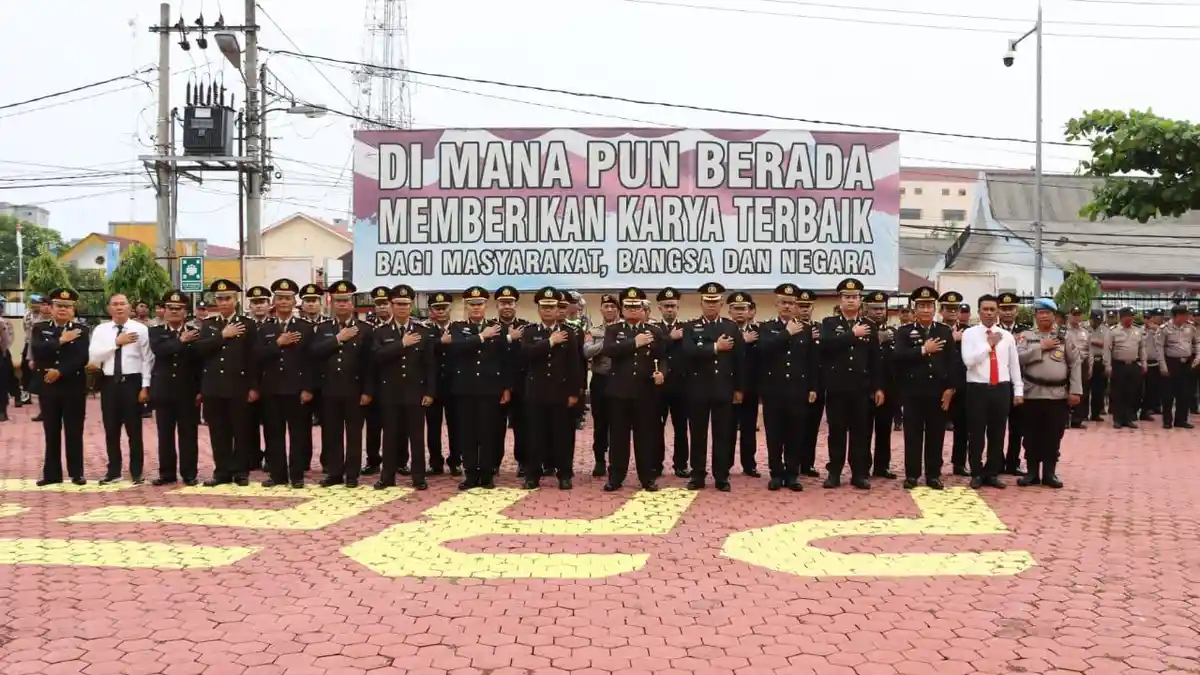 Polres Tanjungbalai Gelar Upacara Peringatan Hari Kesaktian Pancasila