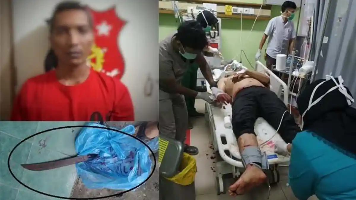 Eddi Bacok Adik Ipar Berkali-kali, Tangan Nyaris Putus Sekarat di RS, Berawal Tampar Wanita Hamil
