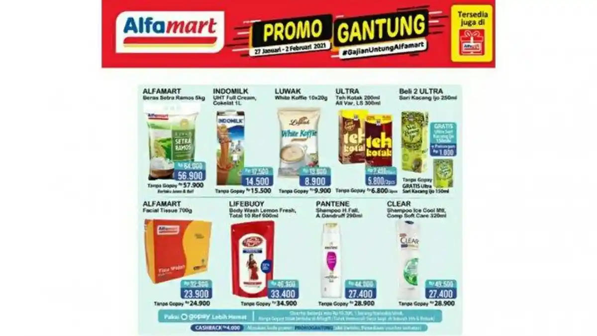 Promo JSM Alfamart Hari Sabtu 30 Januari 2021, Sabun hingga Sampo Turun Harga, Cek Katalog Ini!