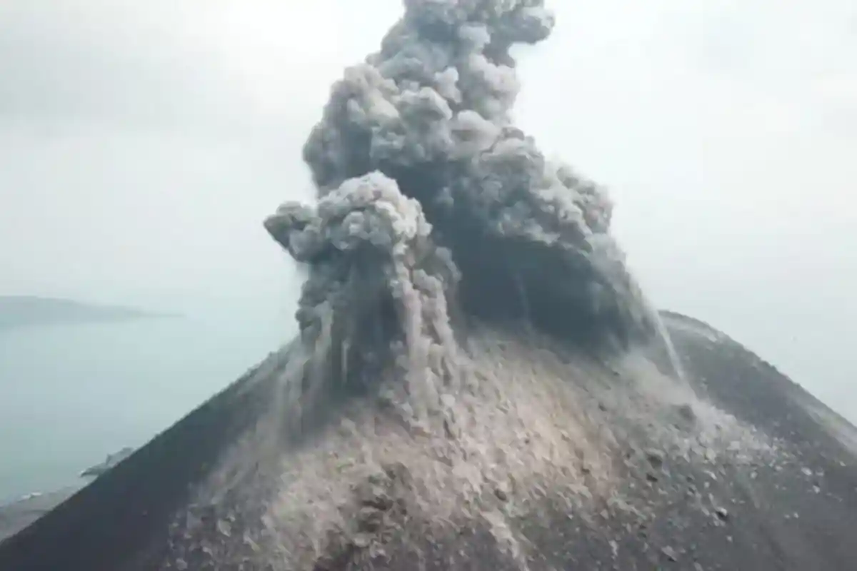 TNI AL Temukan Cekungan Di Dasar Selat Sunda Pasca Erupsi Dan Tsunami Anak Krakatau Bikin Merinding