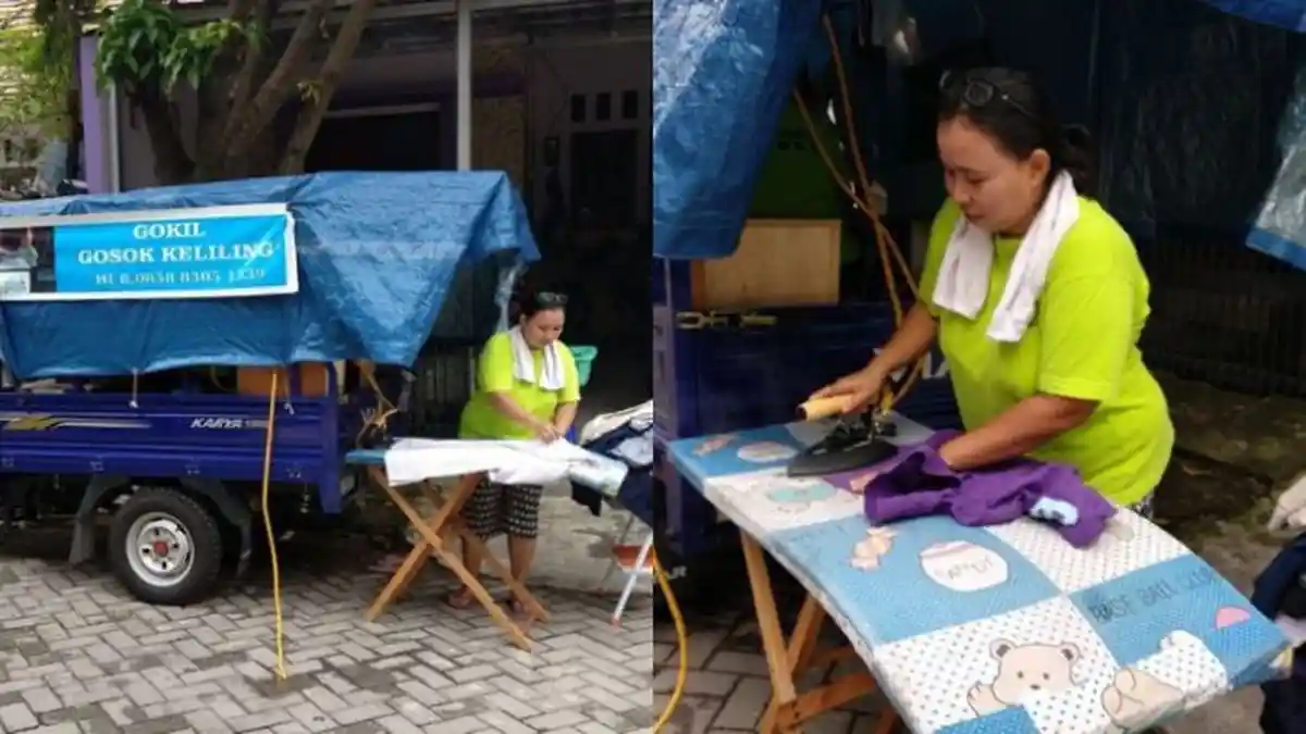 Jasa 'Gosok Baju Keliling' Laris Manis Jelang Lebaran, 5 Fakta Ini Bakal Bikin Kamu Tertarik Mencoba