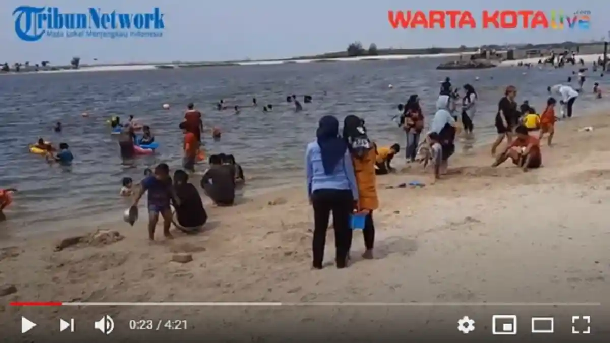 VIDEO Libur Panjang dan Cuti Bersama, Tempat Wisata Ancol Dipadati Pengunjung