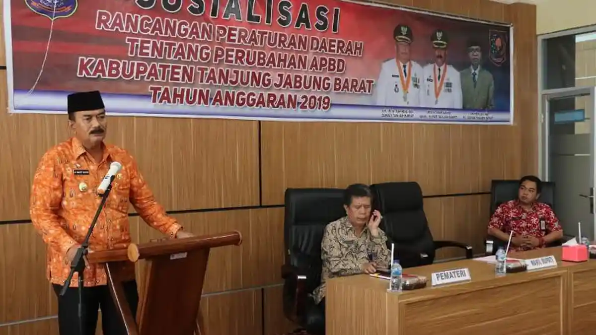 Ranperda Tentang APBD Perubahaan Tahun Anggaran 2019 Disosialisasikan, Pesan Wabup Amir Sakib