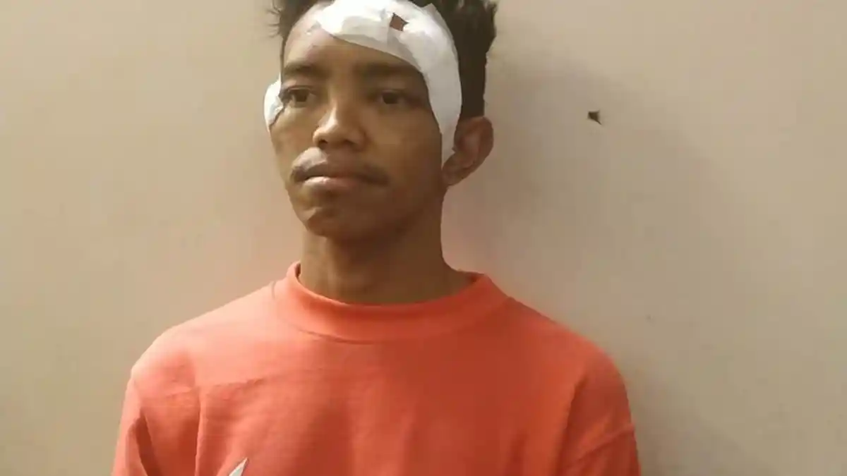 Andri Bibir yang Ditangkap Polisi di Kampung Bali Ternyata Penyuplai Batu untuk Perusuh