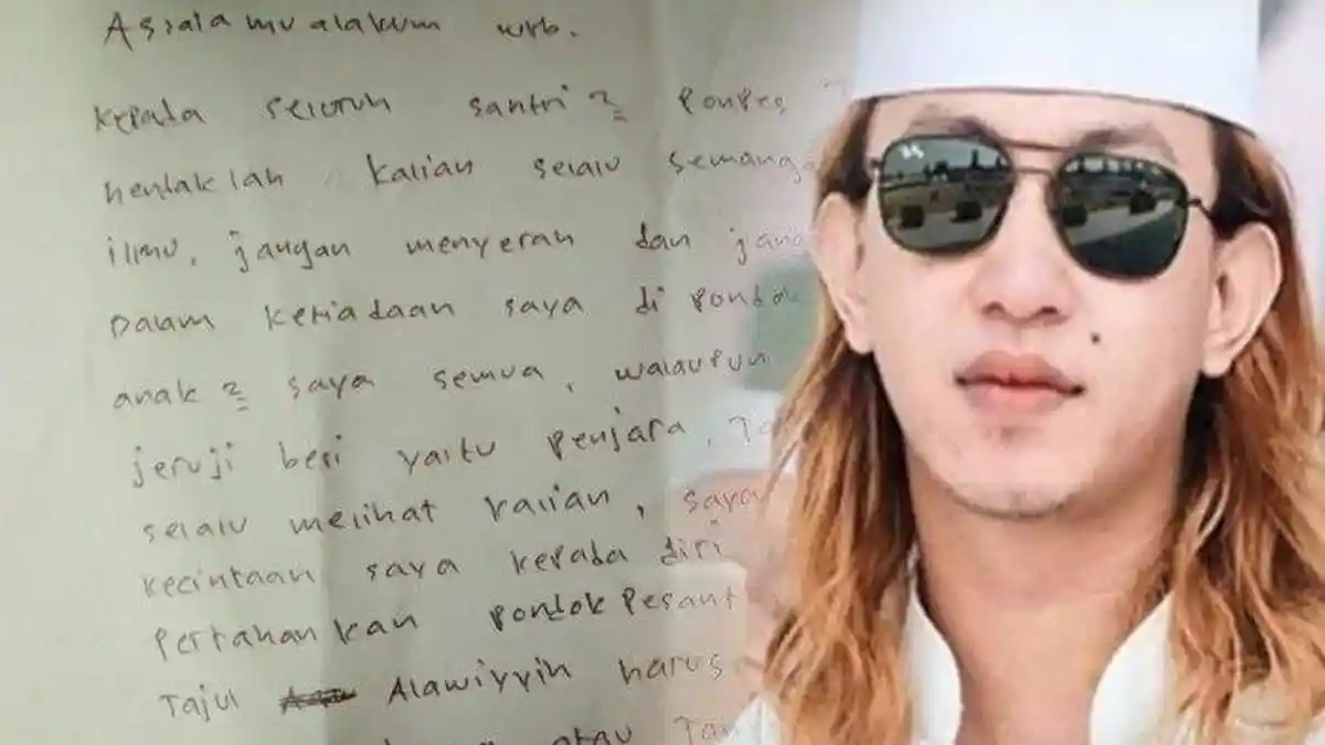 Dari dalam Penjara, Habib Bahar bin Smith Tulis Surat untuk yang Ditinggalkannya, Berikut Isinya