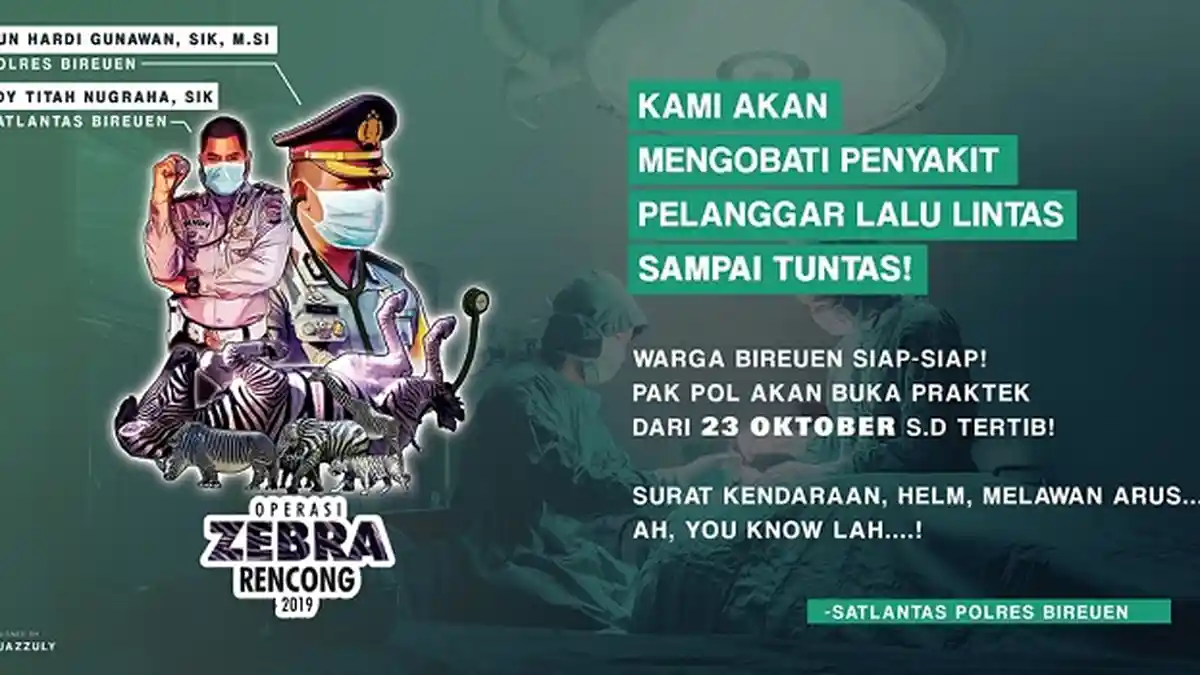 Polres Bireuen Gelar Operasi Zebra, Ini Sasarannya