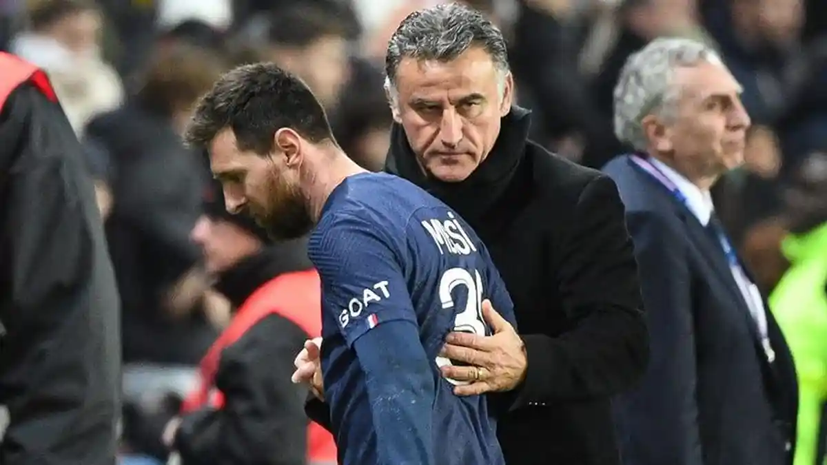 Pelatih PSG Pasang Badan Bela Messi yang Diejek Suporter Sendiri