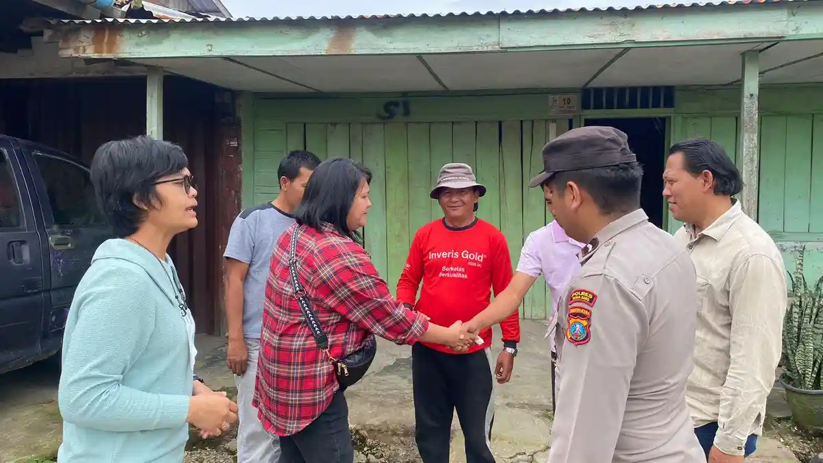 Beredar Informasi Adanya Penculik Anak di Desa Naman, Lihat yang Dilakukan Reskrim Polres Karo