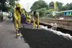 Perbaikan Jalan Inspeksi Ciliwung