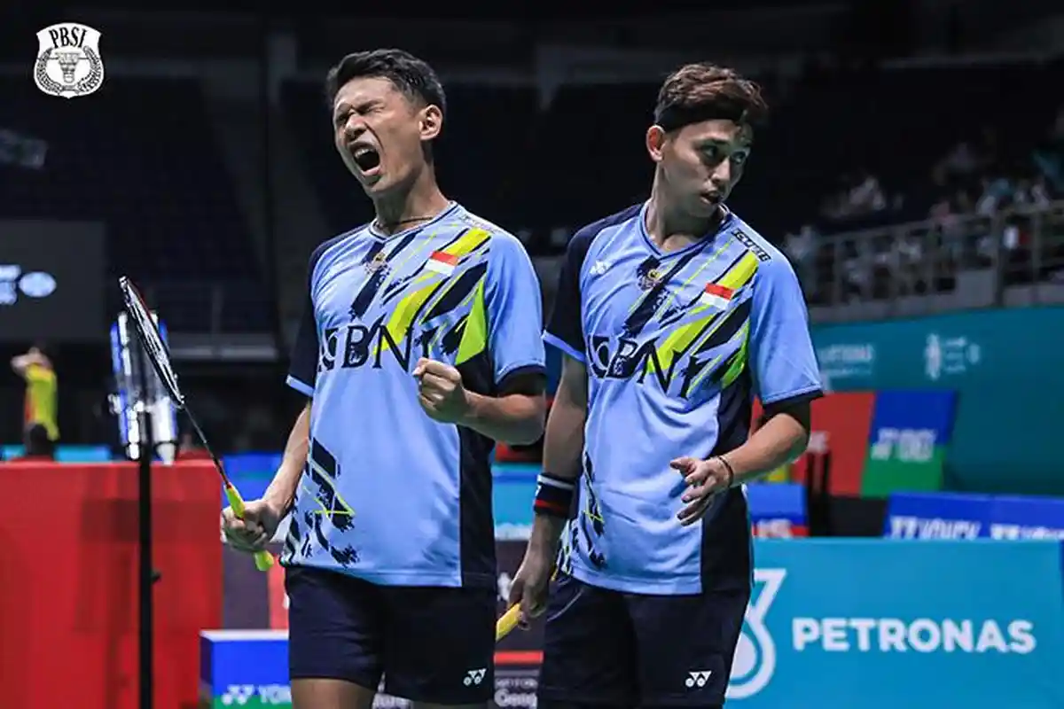 Hasil Malaysia Open 2023 - Fajar/Rian Dipaksa Main Satu Jam Lebih untuk Lolos Perempat Final