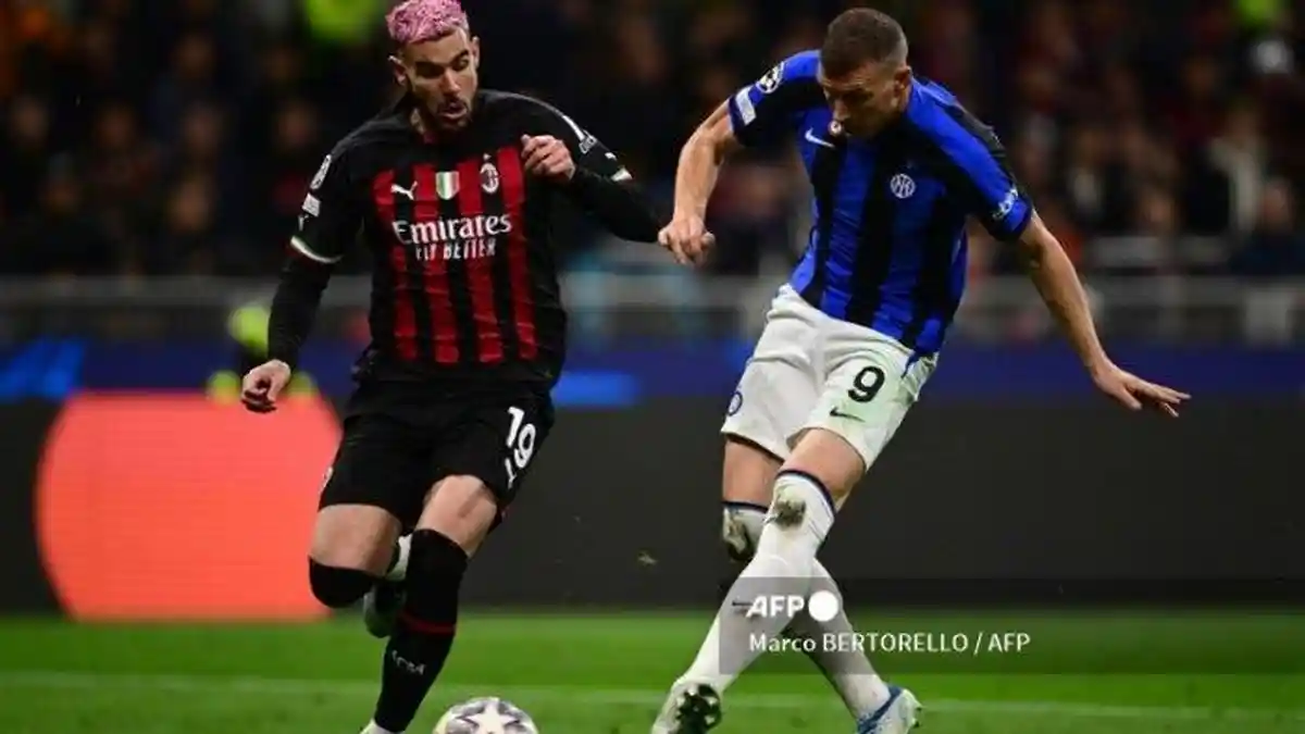 Link TV Online SCTV! Live Streaming Inter Milan vs AC Milan Liga Champions, Kick Off 02.00 WIB