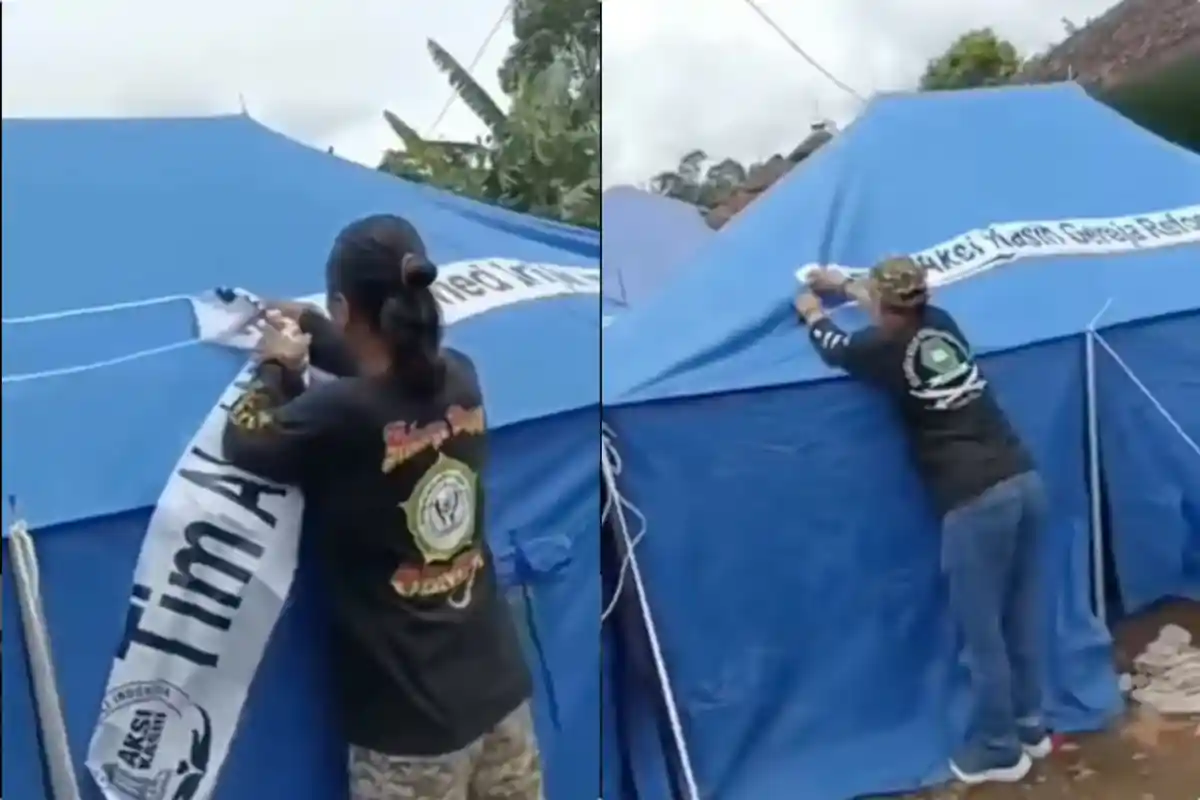 FAKTA Sekelompok Orang Copot Label Bantuan dari Gereja Ternyata Ormas, Ridwan Kamil Beri Tanggapan