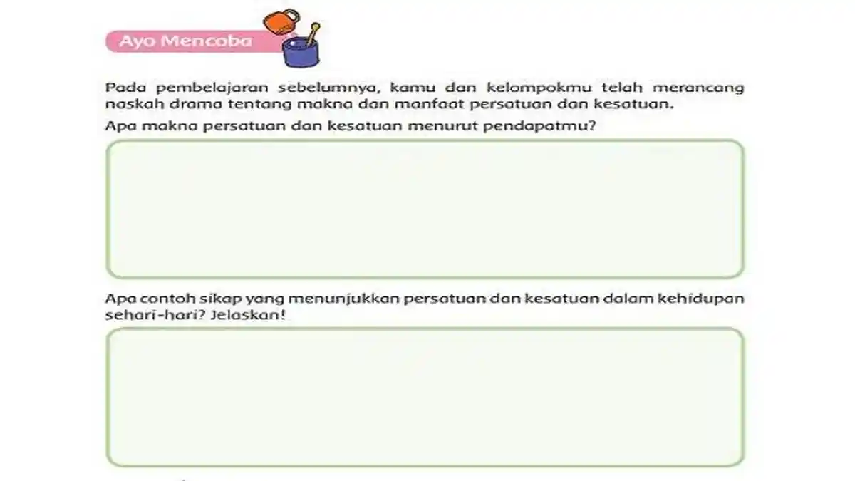 Kunci Jawaban Tema 2 Kelas 6 Halaman 79 Pembelajaran 4 Buku Tematik: Ayo Mencoba
