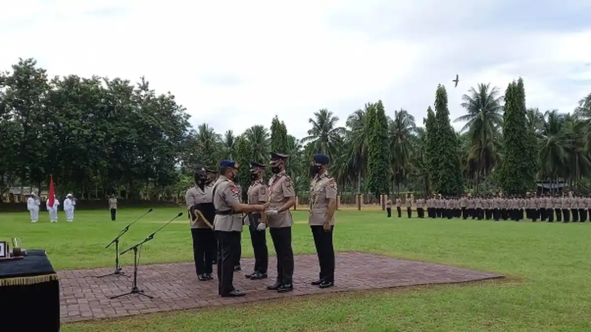 SPN Polda Sulteng Luluskan 211 Polisi Muda, Ada yang Ditugaskan di Pulau Terluar Indonesia