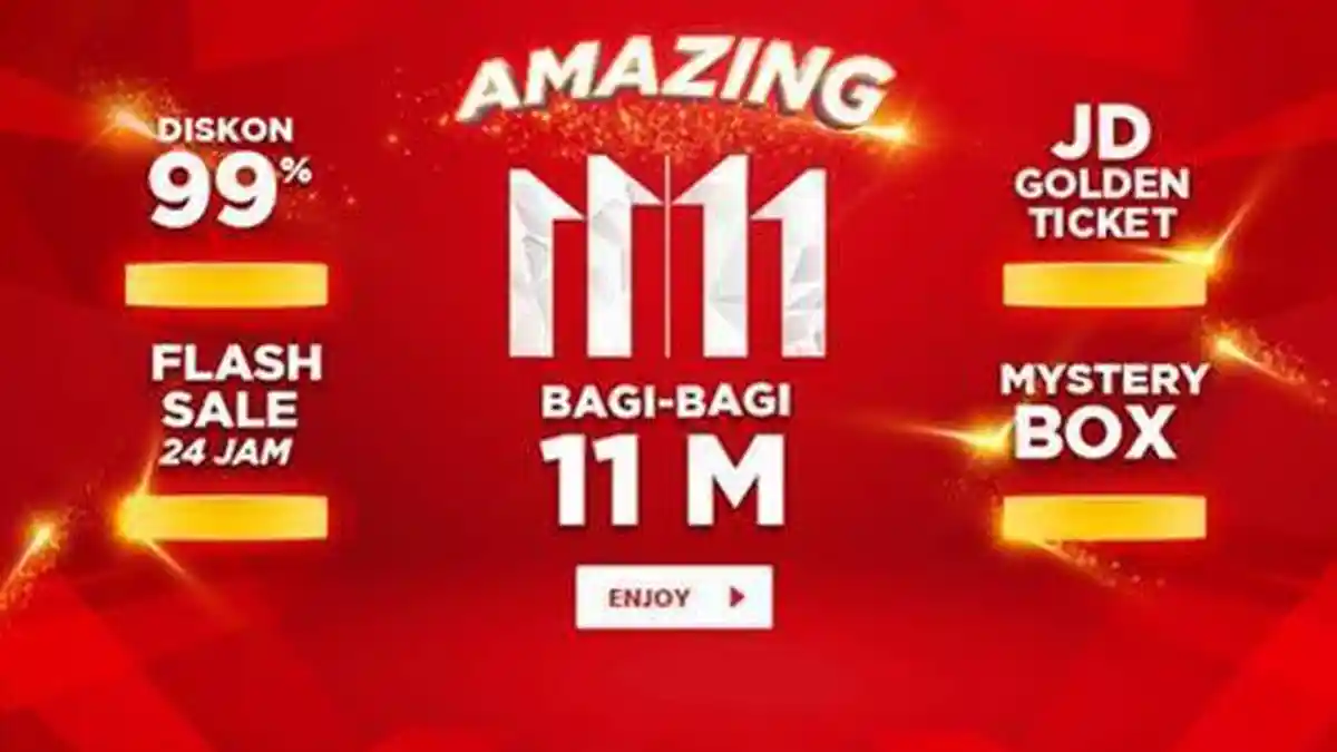 Singles Day Shopping Festival, JD.id Catat Nilai Transaksi Sekitar Rp 340 Triliun
